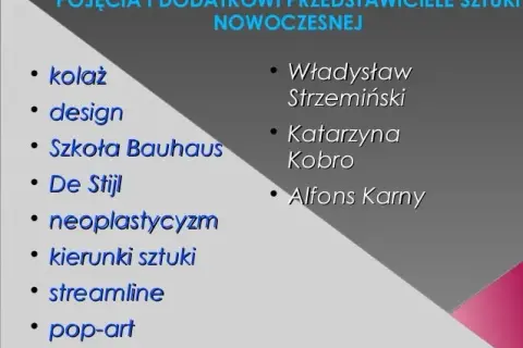 Sztuka nowoczesna klasa 7 – Kluczowe ruchy i ciekawe projekty artystyczne