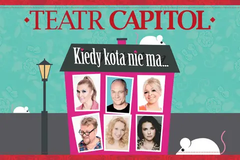 Spektakl kiedy kota nie ma – daty, miejsca i bilety na przedstawienie