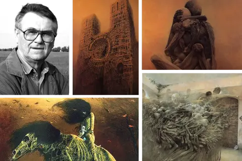 Zdzisław Beksiński malarstwo: niezwykłe wizje i ich znaczenie w sztuce