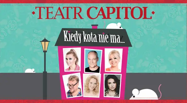 Spektakl kiedy kota nie ma – daty, miejsca i bilety na przedstawienie