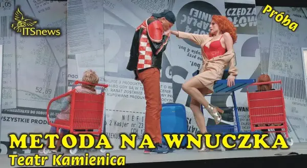 Metoda na wnuczka w Teatrze Kamienica - zabawna komedia kryminalna