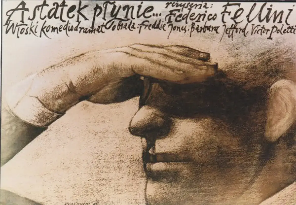 Astatek płynie... Federico Fellini. Włoski komediodramat z Freddie Jonesem.