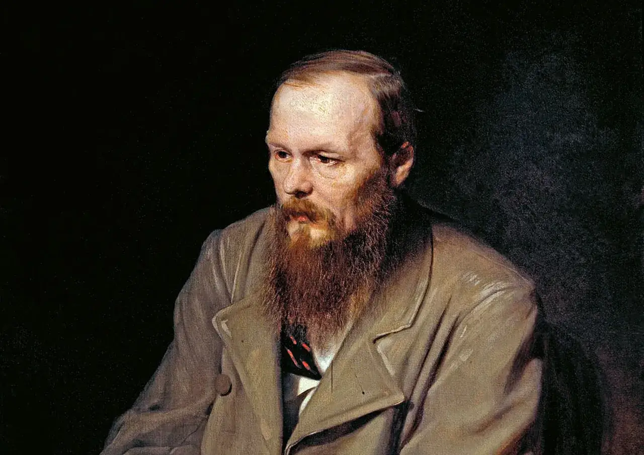 Portret Fiodora Dostojewskiego z bujną brodą. Ciekawostki o jego życiu i twórczości mogą zaskoczyć.